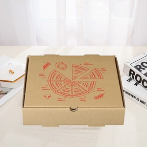 Cajas de Pizza Corrugadas Ecológicas Portátiles con Diseño Personalizado Gratuito, Relieve, Laminación Mate, Forma Cuadrada, Logotipo, Empaque de Alimentos - Product Image 6