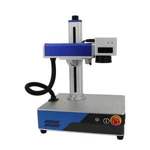 20W 30W 50W 60W 80W 100W fiber laser engraving, etching, and marking machine is ideal for metal materials like steel, stainless