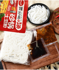 Nouilles de pommes de terre au sésame Tian Xiaohua, en pot en argile, sauce riche et crémeuse, texture moelleuse pour les amateurs de cuisine asiatique - Product Image 3