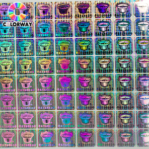 Free Design Custom LOGO Genuine Qc Authentication Easy Damaged Eggshell <strong>Security</strong> 3D Hologram Anti-counterfeit Sticker - Product Image 4