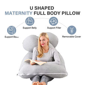 Almohada de gran oferta para todo el cuerpo en forma de U, almohada de apoyo para el <span class=keywords><strong>embarazo</strong></span> para dormir - Product Image 3