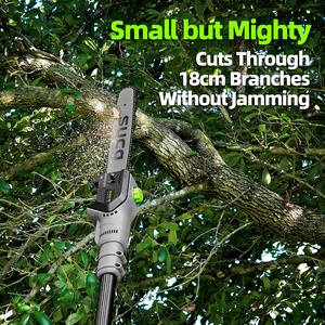 SUCA SC-5806 21V 8-Inch Portable <strong>Telescopic</strong> Electric <strong>Saw</strong> Cordless Pole Chainsaw Long Handle <strong>Chain</strong> <strong>Saw</strong> - Product Image 4