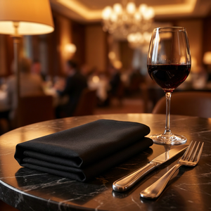Serviettes en papier noires personnalisées <span class=keywords><strong>de</strong></span> luxe, 2 plis, 8 plis, jetables, pour la décoration <span class=keywords><strong>de</strong></span> mariage et <span class=keywords><strong>de</strong></span> fête - Product Image 4