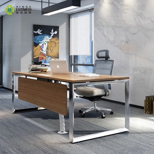 Escritorio de Oficina Elegante a Precio de Fábrica, Muebles de Oficina Ejecutivos Modernos, Mesa de Oficina de MDF - Product Image 3