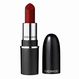 Velvet Matte <b>Lipstick</b> High Pigment Buildable Lip Color Non-crack Long Wear Transfer Resistant Classic Black Silver Tube Lip Cosm - Product Image 4