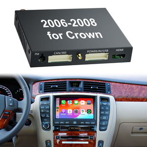 Kit de Interfaz de Módulo Decodificador Inalámbrico Multimedia Crown Upgrade con Apple CarPlay y Android Auto para Toyota Crown 2006-2008 - Product Image 1