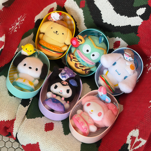 Caja Sorpresa Saniro Yummy Box, Llavero de Muñeca Anime, Muñeca 3D Kuro-mi Melody, Mini Juguetes para Máquina de Garras - Product Image 3