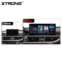 Reproductor Multimedia para Automóvil Android de 12.3 Pulgadas para Audi A6/A7 2012-2015 MMI 3G/3G+ Qualcomm 662 4+64GB Pantalla 2K CarPlay CE-XTRONS