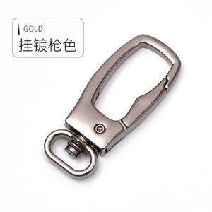 <b>Car</b> Keychain Zinc Alloy Antique Gold Plating Metal Dog <b>Clip</b> Home Use - Product Image 2