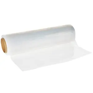 Fabricación 20 23 Micron PE Gauge embalaje PE plástico película protectora rollo de película elástica