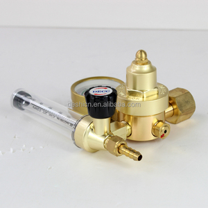 Tiêu chuẩn khí Argon Meter G5/8 chủ đề OEM cga320 cga580 Argon Flow Meter điều chỉnh 4500psi - Product Image 3