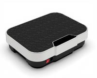 Plateforme vibrante ABS mini pour usage domestique, technologie électromagnétique, fitness, massage Crazy Fit, portable, 150W