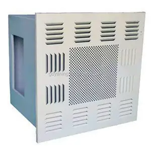Yaning HEPA Box Ceiling Mounted Diffuser Air Supply Unit Box Gel Seal Hepa Filter Terminal Box For Clean Room