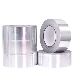High-Temperature Resistant Aluminum Foil Tape 0.06mm Thick for Exhaust Pipe Sealing Waterproofing Repair - Product Image 1