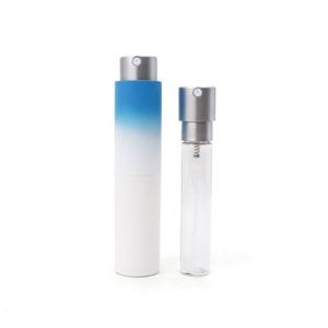 Wholesale Customize Aluminum Case Glass 8Ml Pocket Sized Gradient Color Refillable <b>Mist</b> Spray Luxury Perfume <b>Bottle</b> Paper Box - Product Image 4