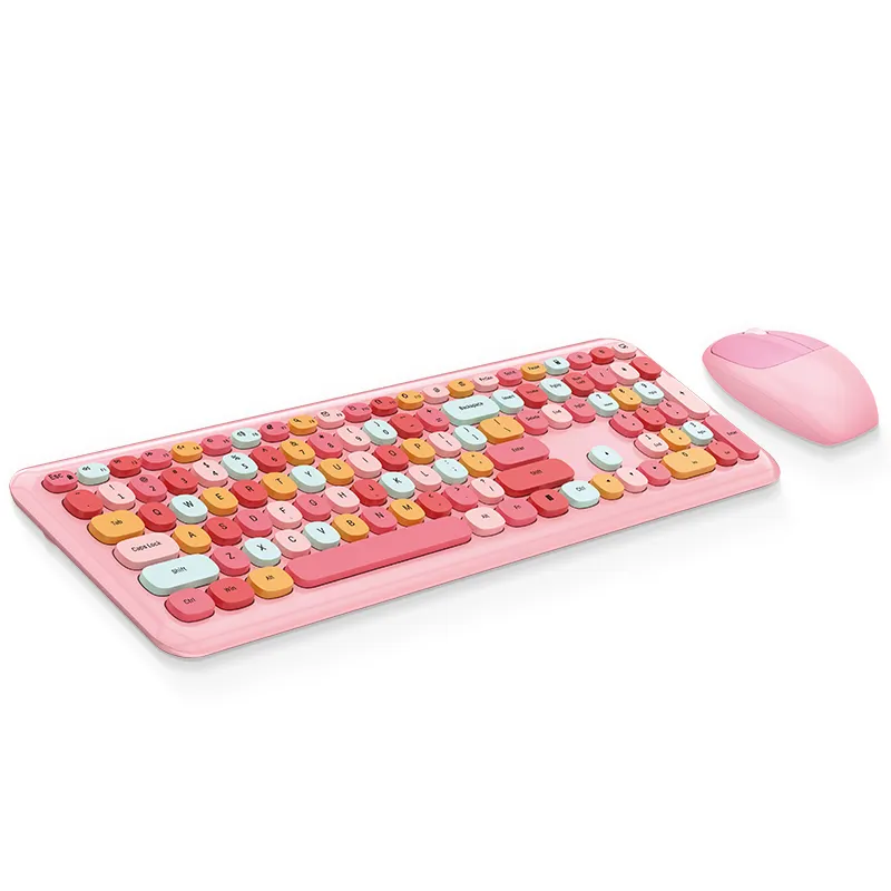 Mofii-teclado y ratón inalámbricos 666, Combos personalizados de nuevo estilo, ultrafino, estándar, ergonómico, 2,4g hz, USB