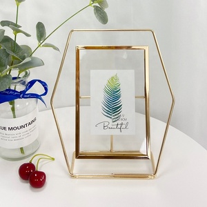 Frame Metal Photo Artistic Luxurious Wall Frame Picture 3D New Design Oem Frame Gallery Large Metal Photo Frame