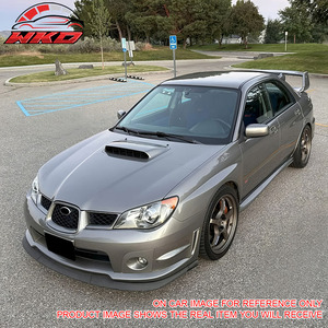 Compatible con Subaru Impreza WRX 2006-2007, Labio de Parachoques Delantero en Negro Brillante - Product Image 2