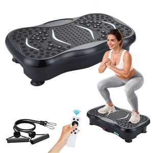 Plaque de vibration de haute qualité meilleure machine d'exercice de fitness plaque de vibration de massage <span class=keywords><strong>Crazy</strong></span> Fit - Product Image 1
