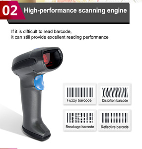 XB-2178 Günstiger 1D-Laser-Barcode-Scanner für Kassensysteme und POS-Anwendungen - Product Image 2