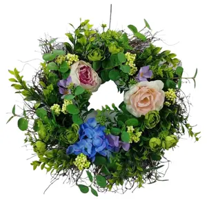 Guirlanda artificial suspensa personalizada primavera flor decoração de casamento simulação