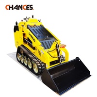 Mini chargeuse sur chenilles Skid Steer directement de l'usine avec moteur diesel Kubota Certifié EPA Servo Joysticks de contrôle hydraulique