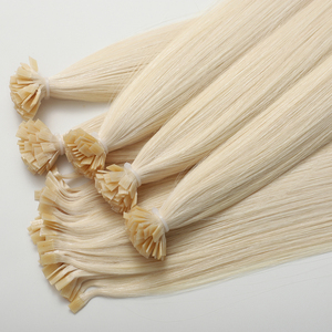 Extensioni per <span class=keywords><strong>Capelli</strong></span> in Cheratina a Punta Piatta di Qualità Premium, <span class=keywords><strong>100</strong></span>% <span class=keywords><strong>Capelli</strong></span> Umani Naturali, Remy Vergini con Cuticole Allineate, Lisci per Salone - Product Image 5