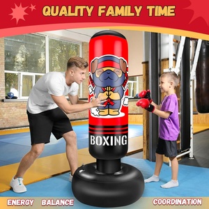 Columna de Boxeo Inflable de PVC Ecológica y Resistente, Juguete de Fitness para Niños, Uso Interior y Exterior, Fácil de Usar - Product Image 6