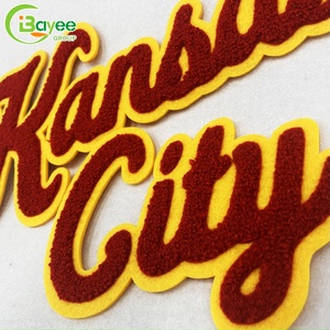 Hot Selling Custom Eco-friendly 3D Heat Press Embroidered Patches Logo Sports Embroidered Badges Patch for Sportswear - Product Image 4