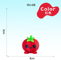 Jouets imprimés en 3D, modèles de fruits et légumes simulés, ornements en plastique, artisanat en plastique