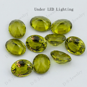 Cina all'ingrosso della fabbrica ovale cambiamento di colore sintetico # Anz-1536 zultanites - Product Image 6