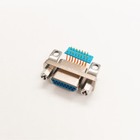 Connecteurs d'alimentation aérospatiaux rectangulaires micro à 15 broches mâles de la série ZSX J30J, de qualité aéronautique MIL- DTL-83513, J30J-15TJW-J