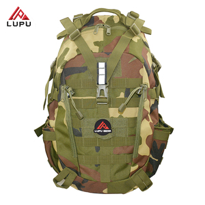 25L High Density Tactical <b>Backpack</b> 900D Oxford <b>Waterproof</b> <b>Backpack</b> Zipper Closure for Outdoor Trekking - Product Image 1