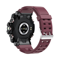 Reloj Inteligente Deportivo Clásico PG222 con Linterna, Monitor de Sueño, Resistente al Agua IP68, Nuevo Modelo 2025