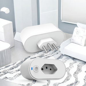 Wi-Fi smart <b>plug</b> with power meter Brazilian smart socket 16A App <b>remote</b> <b>control</b> smart <b>plug</b> Voice <b>control</b> smart socket - Product Image 3