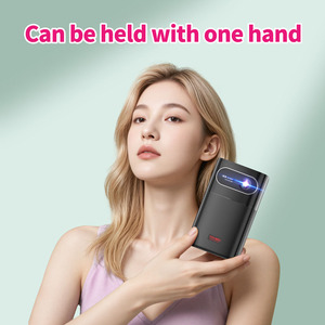 Proyector DLP M con Android 9, GTV, <span class=keywords><strong>Netflix</strong></span>, Enfoque Automático TOF, WiFi, Cine 3D, Inteligente, 1080P, Portátil, con Batería - Product Image 2
