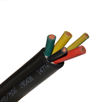 QIFAN venta al por mayor Cable Flexible eléctrico de construcción multinúcleo 2 3 4 5 núcleo 0,75mm-50mm para construcción aérea Marina Alta