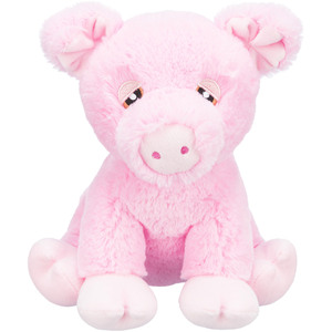 Peluche de cerdo Edison de 24 cm, juguete suave de peluche para mascotas con sonido. - Product Image 2