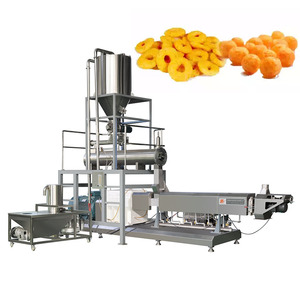 Machine automatique de fabrication de snacks au riz soufflé extrudeuse à double vis machine à granulés de snacks feuilletés à <span class=keywords><strong>prix</strong></span> raisonnable - Product Image 2