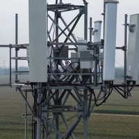 Tour de télécommunication autoportante Shenghong 33m/40m à 4 pieds en acier galvanisé pour récepteur WiFi, norme ANSI/TIA-222-G