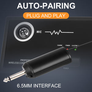 Micrófono de Conferencia Gooseneck WG1-2 con Receptor Recargable, Micrófono Inalámbrico UHF Dual para Conferencias, Precio de Fábrica - Product Image 5