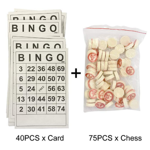 Vendita di carte Bingo da 40 Hot + Set di giochi a quiz per bambini con carte BINGO da 75 pezzi - Product Image 2