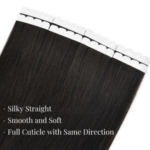 Extensiones de Cabello Humano Virgen KSWIGS Estéticas de 12-28 Pulgadas, Rubio Bronceado, Estilo Coreano, Mini Cinta Adhesiva Tipo M, para Crear Volumen - Product Image 2