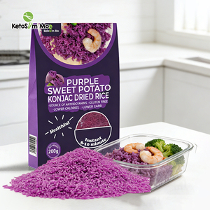 Ketoslimmo Gewichtsreduktion Keto-Diät Shirataki-Reis Konjak Trockener Lila Süßkartoffel-Reis - Product Image 1