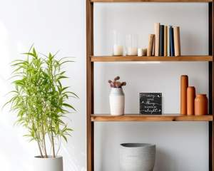 <span class=keywords><strong>Ogni</strong></span> piccola <span class=keywords><strong>cosa</strong></span> andrà bene logo scatola di legno di uccello fattoria arte primaverile blocco da costruzione scrivania scrivania decorazione per la casa - Product Image 3