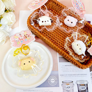 Mini-balle anti-stress en silicone alimentaire souple faite à la main, motif animal, bords cousus, outil de thérapie manuelle, cadeau, vente en gros - Product Image 3