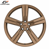 Jantes forgées CF 18 19 pouces 5x114.3 PCD 60.1 CB pour voitures particulières, compatibles avec Chaser JZX100, jantes sport échelonnées