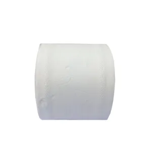 Sampel gratis kualitas tinggi kertas toilet label pribadi kustom gulungan kertas tisu mandi buatan Vietnam