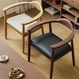 Fauteuil moderne en bois massif - Mobilier personnalisable pour hôtels et maisons, idéal pour <span class=keywords><strong>salle</strong></span> à manger, salon et bureau - Product Image 2