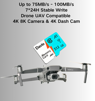 Carte mémoire Mini SD 4 Go 64 Go 128 Go haute vitesse V30/U3/A1 pour ordinateurs portables de jeu et appareils à haute endurance certifiée CE
